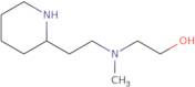 2-{Methyl[2-(piperidin-2-yl)ethyl]amino}ethan-1-ol