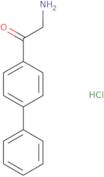 2-Amino-1-(4-phenylphenyl)ethan-1-one hydrochloride