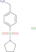 [4-(Pyrrolidine-1-sulfonyl)phenyl]methanamine hydrochloride