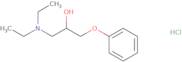 1-(Diethylamino)-3-phenoxy-2-propanol hydrochloride