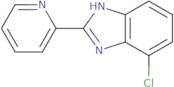 4-Chloro-2-(pyridin-2-yl)-1H-1,3-benzodiazole