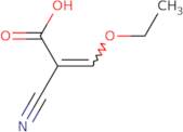 2-Cyano-3-ethoxyprop-2-enoic acid