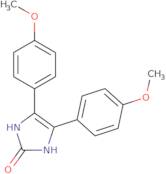 4,5-Bis(4-methoxyphenyl)-1,3-dihydroimidazol-2-one