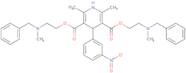 Nicardipine o-desmethyl-o-methyl(phenylmethyl)amino]ethyl) ester hydrochloride