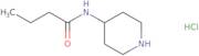 N-(Piperidin-4-yl)butanamide hydrochloride