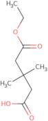 5-Ethoxy-3,3-dimethyl-5-oxopentanoic acid