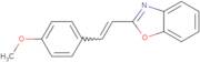 2-[(E)-2-(4-Methoxyphenyl)ethenyl]-1,3-benzoxazole