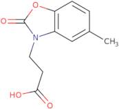 3-(5-Methyl-2-oxo-benzooxazol-3-yl)-propionic acid