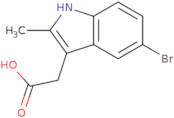 2-(5-bromo-2-methyl-1H-indol-3-yl)acetic acid