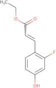 ethyl (2E)-3-(2-fluoro-4-hydroxyphenyl)prop-2-enoate