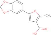 5-Benzo[1,3]dioxol-5-yl-2-methyl-furan-3-carboxylic acid