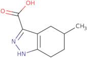 5-Methyl-4,5,6,7-tetrahydro-1H-indazole-3-carboxylic acid