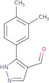 3-(3,4-Dimethylphenyl)-1H-pyrazole-4-carbaldehyde