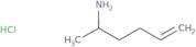 Hex-5-en-2-amine hydrochloride