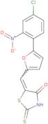 (5Z)-5-{[5-(4-Chloro-2-nitrophenyl)furan-2-yl]methylidene}-2-sulfanylidene-1,3-thiazolidin-4-one