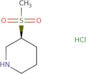 (3S)-3-Methanesulfonylpiperidine hydrochloride