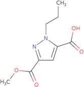 3-(Methoxycarbonyl)-1-propyl-1H-pyrazole-5-carboxylic acid