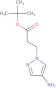 tert-Butyl 3-(4-amino-1H-pyrazol-1-yl)propanoate