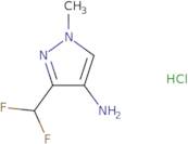 3-(Difluoromethyl)-1-methyl-1H-pyrazol-4-amine hydrochloride