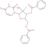 ((2S,3S,4S,5S)-3-(Benzoyloxy)-5-(2,4-dioxo-3,4-dihydropyrimidin-1(2H)-yl)-4-fluoro-4-methyltetra...