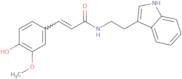 (E)-N-[2-(3-Indolyl)ethyl]-3-(4-hydroxy-3-methoxyphenyl)acrylamide