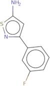 3-(3-Fluorophenyl)-1,2-thiazol-5-amine