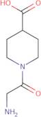 1-(2-Aminoacetyl)piperidine-4-carboxylic acid