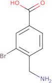 4-(Aminomethyl)-3-bromobenzoic acid