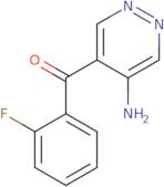 5-(2-Fluorobenzoyl)pyridazin-4-amine