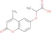 2-[(4-Methyl-2-oxo-2H-chromen-6-yl)oxy]propanoic acid