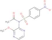 N-(3-Methoxypyrazin-2-yl)-N-((4-nitrophenyl)sulfonyl)acetamide