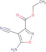 Ethyl 5-amino-4-cyanoisoxazole-3-carboxylate