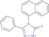 4-(Naphthalen-1-yl)-3-phenyl-1H-1,2,4-triazole-5(4H)-thione