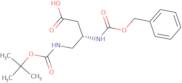 (S)-4-(Boc-amino)-3-(Z-amino)butyric acid