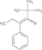 (E)-(1-Bromo-2-phenylbut-1-en-1-yl)trimethylsilane