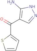 (3-Aminopyrazol-4-yl)(2-thienyl)methanone