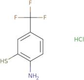 2-Amino-5-(trifluoromethyl)benzene-1-thiolhydrochloride