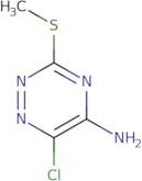 6-Chloro-3-(methylsulfanyl)-1,2,4-triazin-5-amine