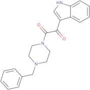 1-Indol-3-yl-2-(4-benzylpiperazinyl)ethane-1,2-dione