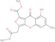 Methyl 8-hydroxy-3-(2-methoxy-2-oxoethyl)-6-methyl-9-oxo-9H-furo[3,4-b]chromene-1-carboxylate