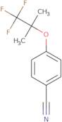 4-[(1,1,1-Trifluoro-2-methylpropan-2-yl)oxy]benzonitrile