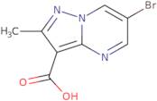 6-Bromo-2-methylpyrazolo[1,5-a]pyrimidine-3-carboxylicacid