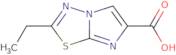 2-Ethylimidazo(2,1-B)(1,3,4)thiadiazole-6-carboxylic acid