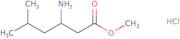 Methyl (3S)-3-amino-5-methylhexanoate hydrochloride