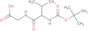 2-[[3-Methyl-2-[(2-methylpropan-2-yl)oxycarbonylamino]butanoyl]amino]acetic acid