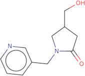 4-(Hydroxymethyl)-1-[(pyridin-3-yl)methyl]pyrrolidin-2-one