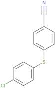 4-[(4-Chlorophenyl)sulfanyl]benzonitrile