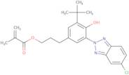 2-Methylacrylic acid 3-[3-tert-butyl-5-(5-chlorobenzotriazol-2-yl)-4-hydroxyphenyl]-propyl ester