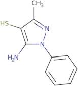 5-Amino-3-methyl-1-phenyl-1H-pyrazole-4-thiol