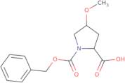 1-[(Benzyloxy)carbonyl]-4-methoxypyrrolidine-2-carboxylic acid